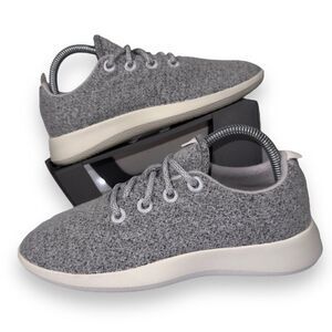 Allbirds Wool Runners WR‎ Sneakers Dapple Grey / White Women's 8